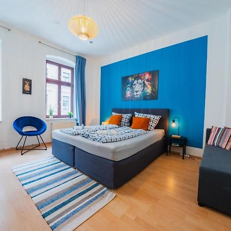 Blue Chili 08 - Magdeburg 2-Zimmer Altbau, Wi-Fi, 5 Pax Dış mekan fotoğraf
