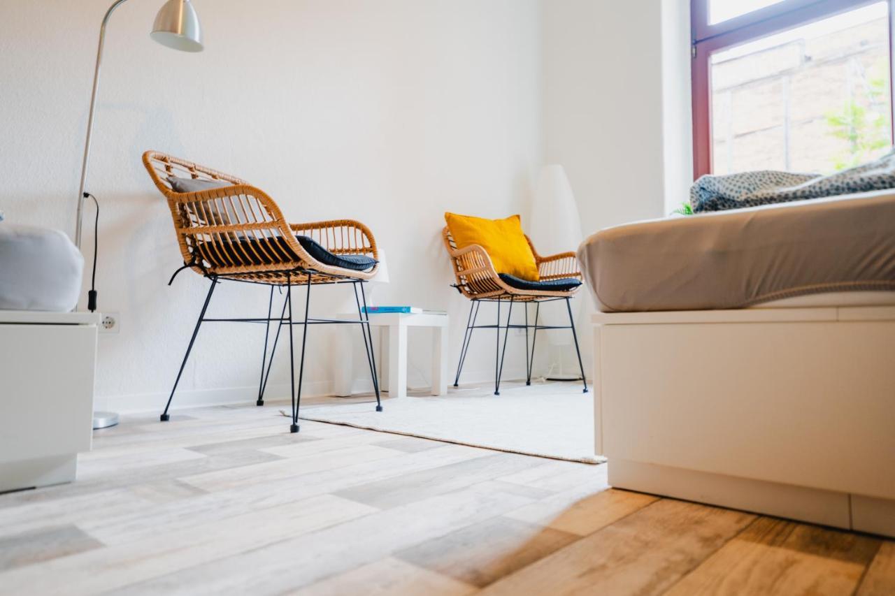 Blue Chili 08 - Magdeburg 2-Zimmer Altbau, Wi-Fi, 5 Pax Dış mekan fotoğraf