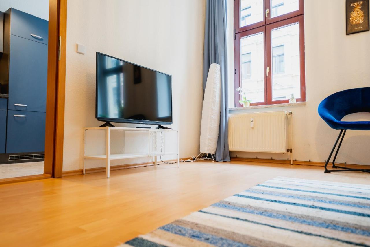 Blue Chili 08 - Magdeburg 2-Zimmer Altbau, Wi-Fi, 5 Pax Dış mekan fotoğraf